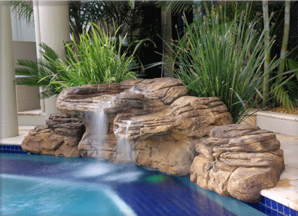 Falls for swimming pools | Oasis Déco